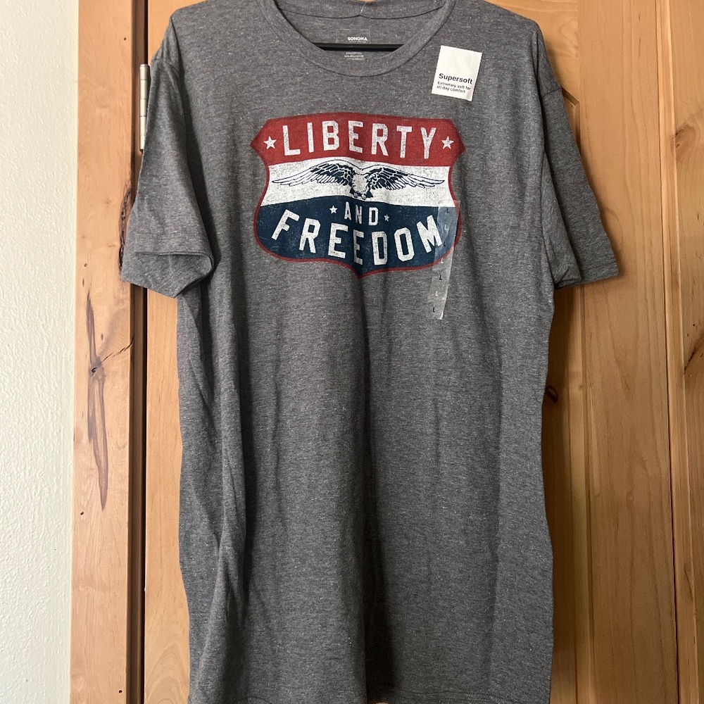 Liberty and freedom T shirt